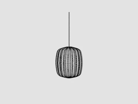 Prisma 45 White Lamp 3D Model