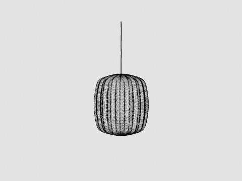Prisma 55 White Lamp 3D Model