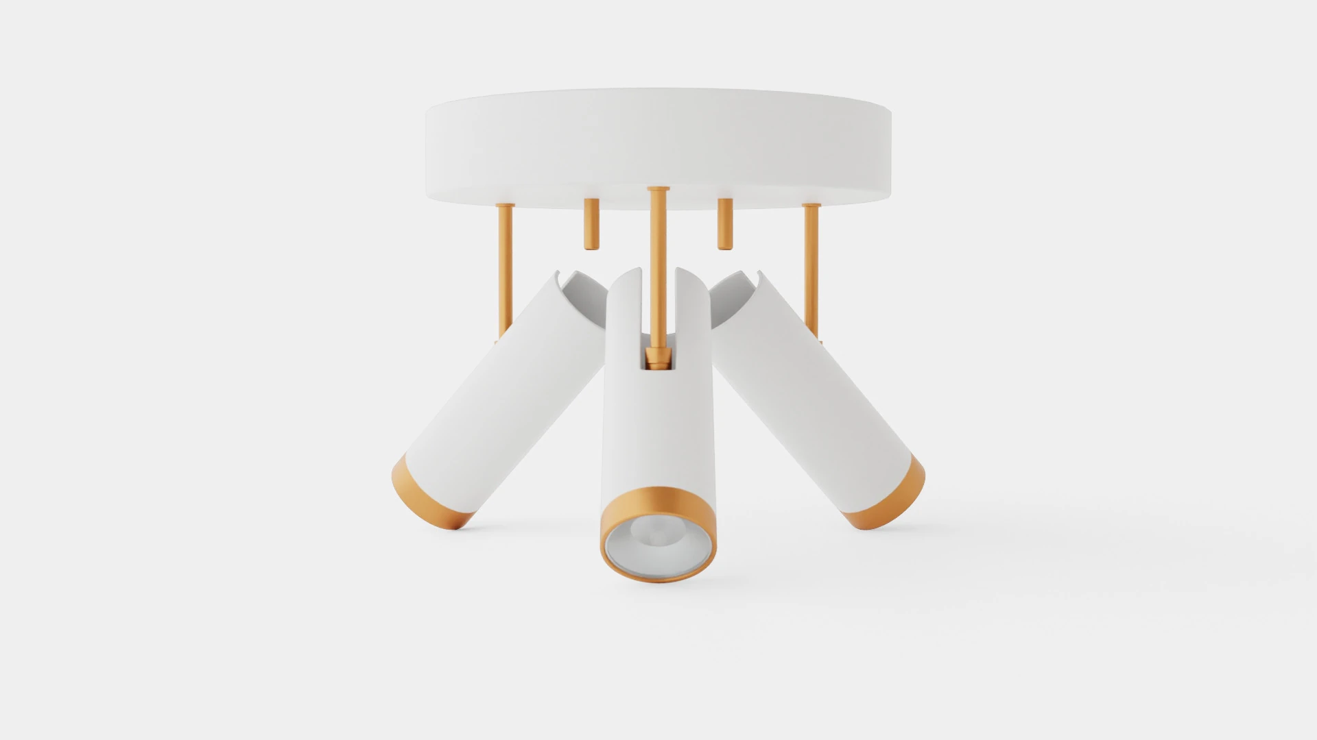 Puls Ceiling Spot Lamp 3D Model .c4d .max .obj .3ds .fbx .stl .blend 