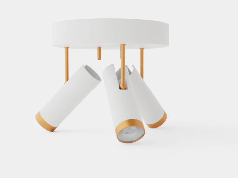 Puls Ceiling Spot Lamp 3D Model