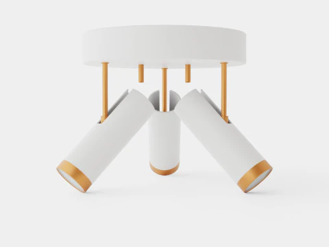 Puls Ceiling Spot Lamp 3D Model