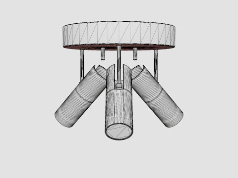 Puls Ceiling Spot Lamp 3D Model