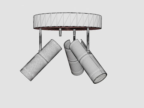 Puls Ceiling Spot Lamp 3D Model