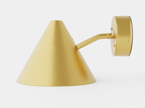 Reflector Raw Copper Lamp 3D Model