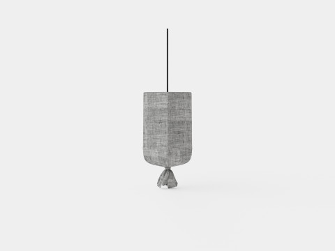 Round Outdoor Lamp 3D-Modell