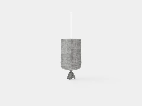 Round Outdoor Lamp 3D Model