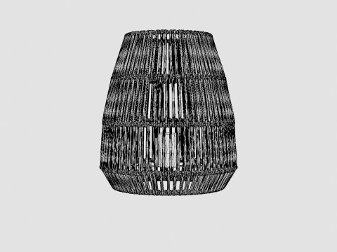 Saigon Lamp Shade Modello 3D