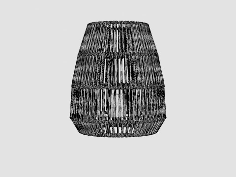 Saigon Lamp Shade 3D Model