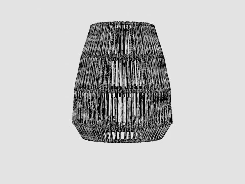 Saigon Lamp Shade 3D Model