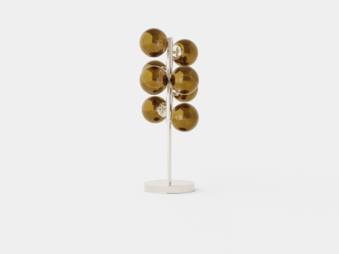 Splendor Chrome Lamp Modello 3D