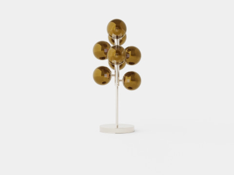 Splendor Chrome Lamp Modello 3D