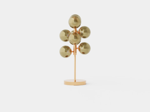 Splendor Gold Lamp 3D मॉडल