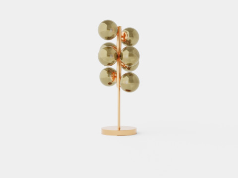Splendor Gold Lamp 3D 모델
