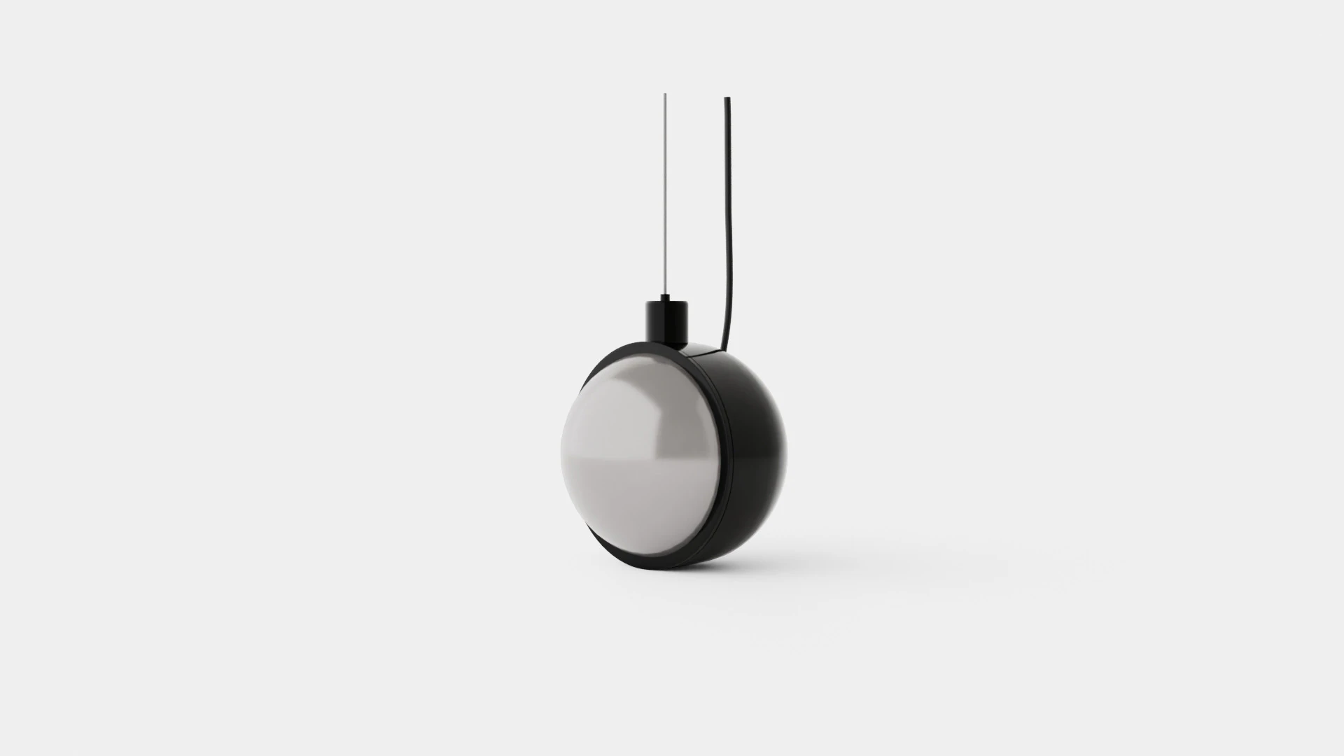 Spot Ceiling Lamp Round 3D Model .c4d .max .obj .3ds .fbx .stl .blend