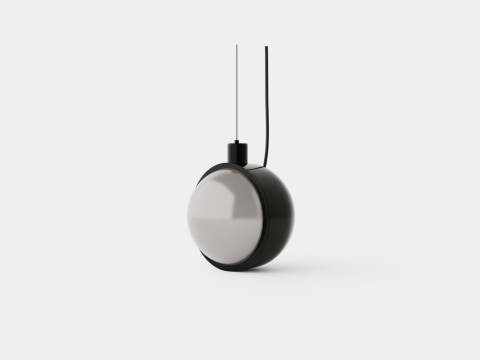 Spot Ceiling Lamp Round 3D Model