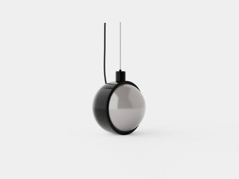 Spot Ceiling Lamp Round 3D Model