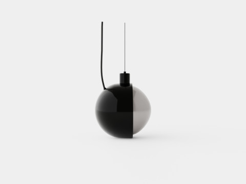 Spot Ceiling Lamp Round 3D Model
