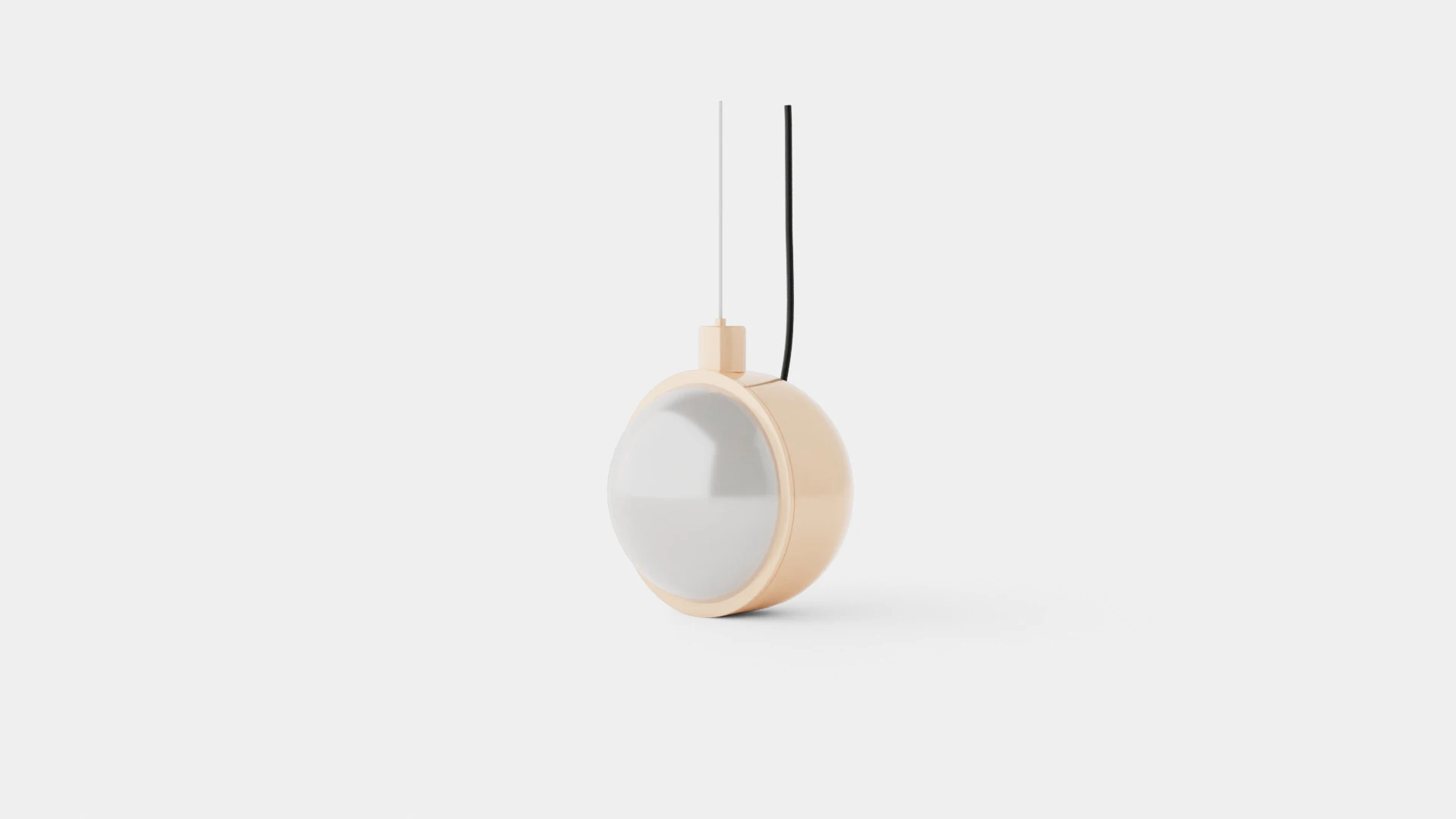 Spot Ceiling Lamp Round 3D Model .c4d .max .obj .3ds .fbx .stl .blend 