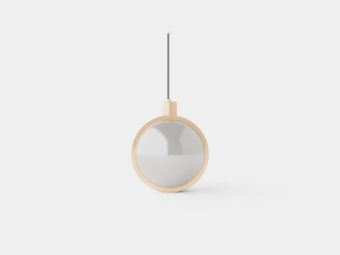 Spot Ceiling Lamp Round 3D Model