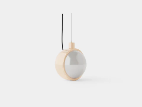 Spot Ceiling Lamp Round 3D Model
