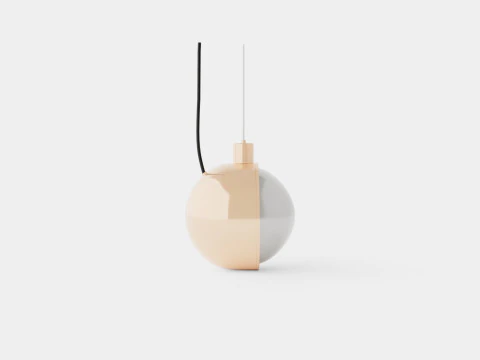 Spot Ceiling Lamp Round 3D Model