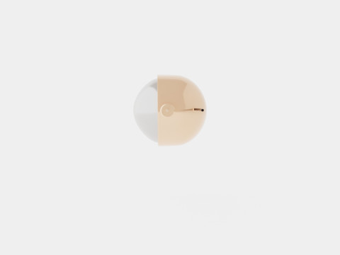 Spot Ceiling Lamp Round Modelo 3D