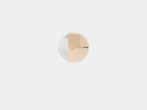 Spot Ceiling Lamp Round 3D Model