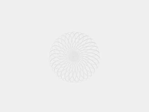Spring White Small Ceiling Lamp Modelo 3D