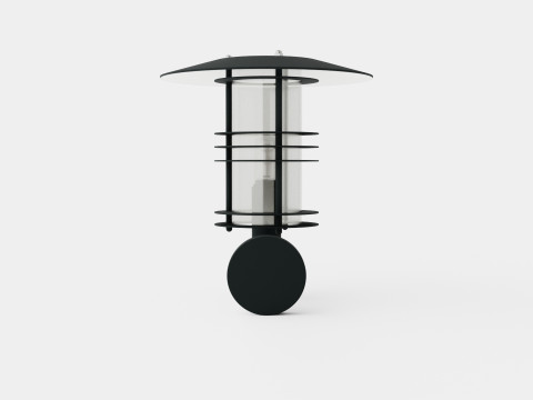 Stockholm Wall Fixture Lamp Model 3D