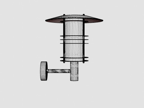 Stockholm Wall Fixture Lamp Model 3D
