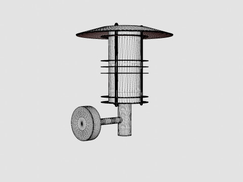 Stockholm Wall Fixture Lamp Model 3D