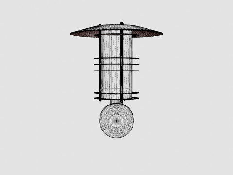 Stockholm Wall Fixture Lamp Model 3D