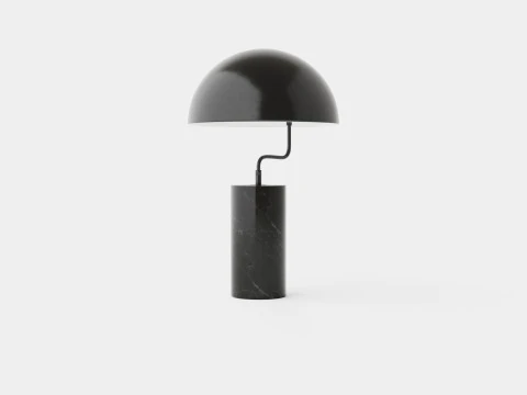Table Lamp Black 3D Model