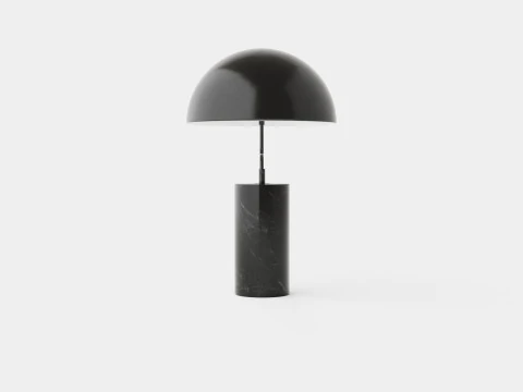 Table Lamp Black 3D Model