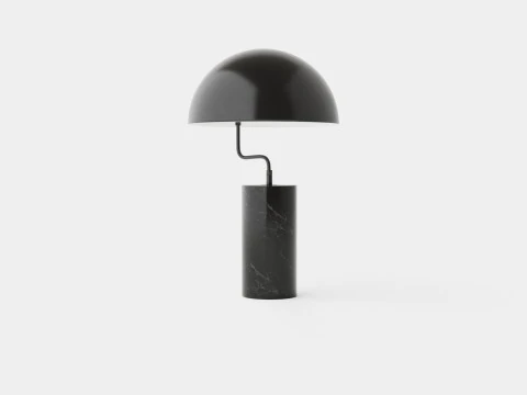 Table Lamp Black 3D Model