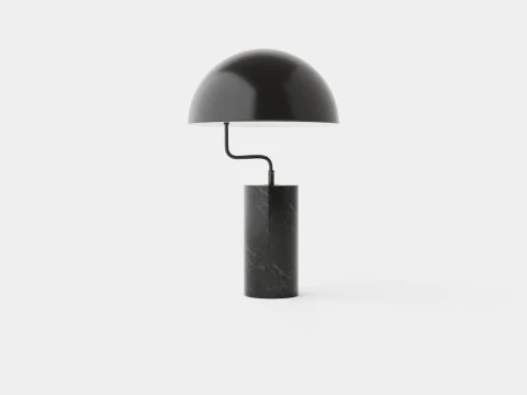 Table Lamp Black 3D Model