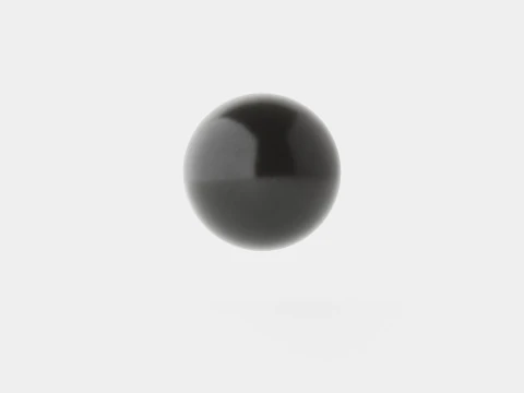 Table Lamp Black 3D Model