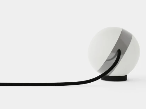 Table Lamp Circle 3D Model