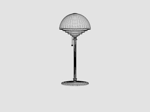 Table Lamp Motown 3D Model