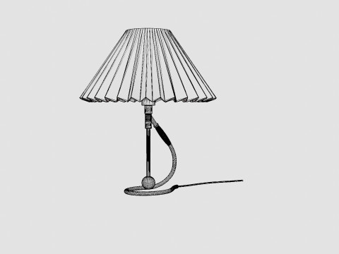 Table Wall Lamp 3D Модель