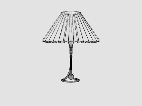 Table Wall Lamp 3D Модель
