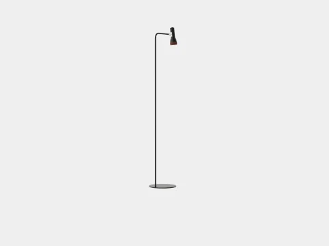 Talk Black with Brown Lamp 3D Model