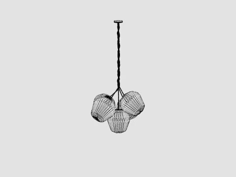 The Bouquet Lamp 3D Model