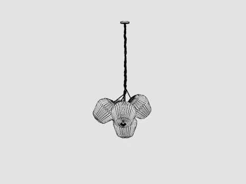 The Bouquet Lamp 3D Model