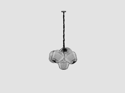 The Bouquet Lamp 3D Model