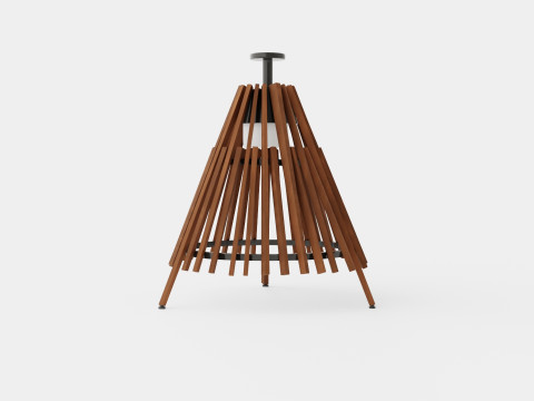 Tipi 740 Lamp 3D Model