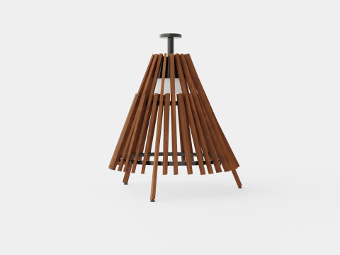 Tipi 740 Lamp 3D 모델