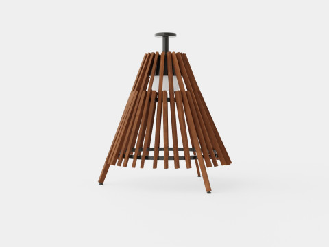 Tipi 740 Lamp 3D 모델