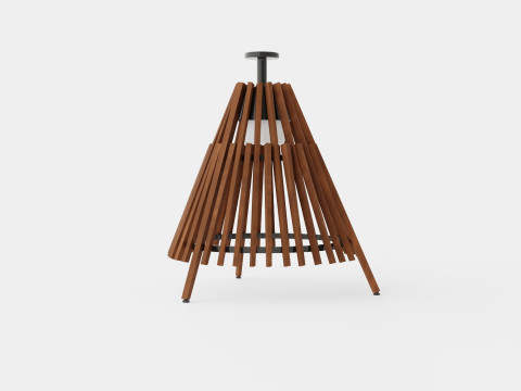 Tipi 740 Lamp 3D 모델