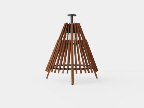 Tipi 740 Lamp 3D 모델